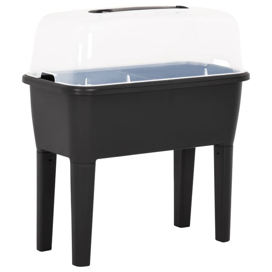 Vidaxl plantenbak verhoogd 77x38,7x82 cm pp