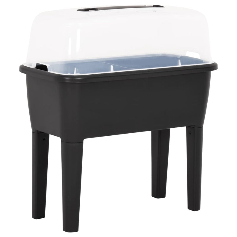 Load image into Gallery viewer, Vidaxl plantenbak verhoogd 77x38,7x82 cm pp
