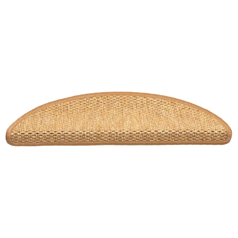 ギャラリービューアに画像をロードする, Vidaxl trapmatten zelfklevend 15 st sisal-look 56x17x3 cm sisalkleurig
