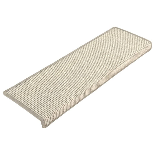Vidaxl trapmatten 15 st 65x21x4 cm zilver met rechthoekige rand