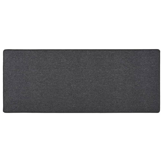 Vidaxl tapijtloper 80x200 cm antracietkleurig