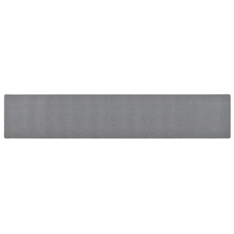 Load image into Gallery viewer, Vidaxl tapijtloper 50x300 cm donkergrijs
