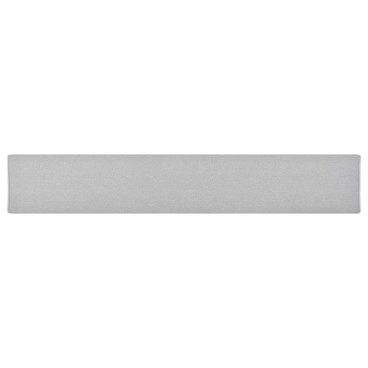 Vidaxl tapijtloper 50x300 cm lichtgrijs