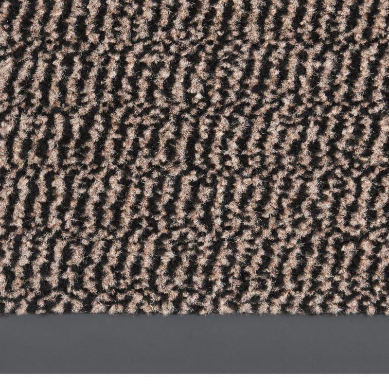 Load image into Gallery viewer, Vidaxl deurmat getuft 60x90 cm donkerbruin
