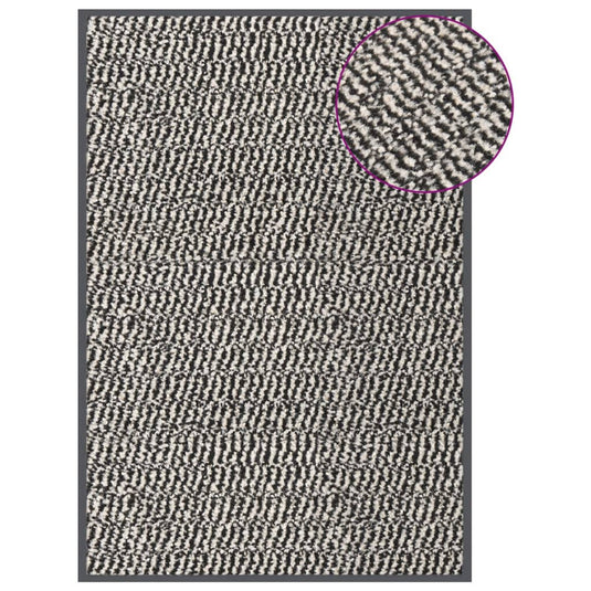 Vidaxl deurmat getuft 60x90 cm lichtbruin