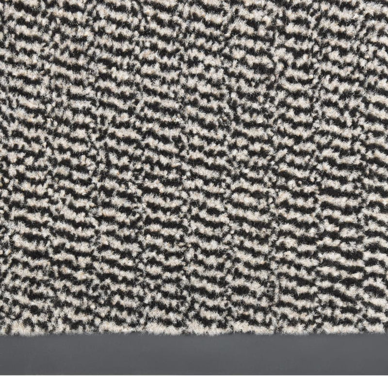 Load image into Gallery viewer, Vidaxl deurmat getuft 90x150 cm lichtbruin
