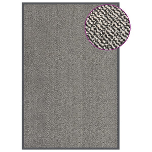 Vidaxl deurmat getuft 120x180 cm lichtbruin