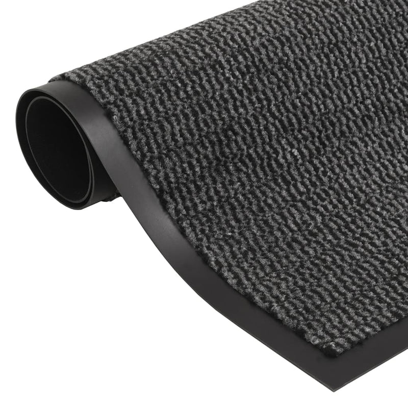 Load image into Gallery viewer, Vidaxl deurmat getuft 60x150 cm antracietkleurig
