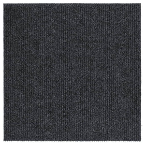 Vidaxl droogloopmat 100x100 cm antracietkleurig