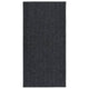 Vidaxl droogloopmat 100x200 cm antracietkleurig