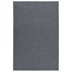 Vidaxl droogloopmat 100x150 cm grijs