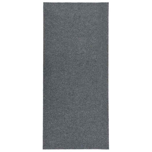 Vidaxl droogloopmat 100x250 cm grijs