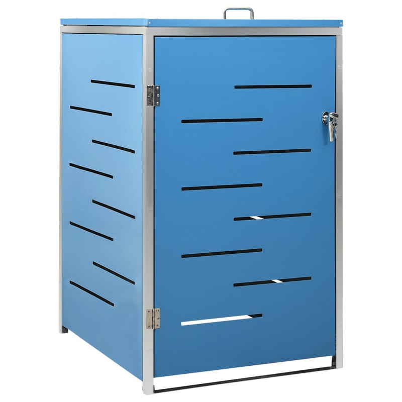 Load image into Gallery viewer, Vidaxl containerberging enkel 69x77,5x112,5 cm roestvrij staal
