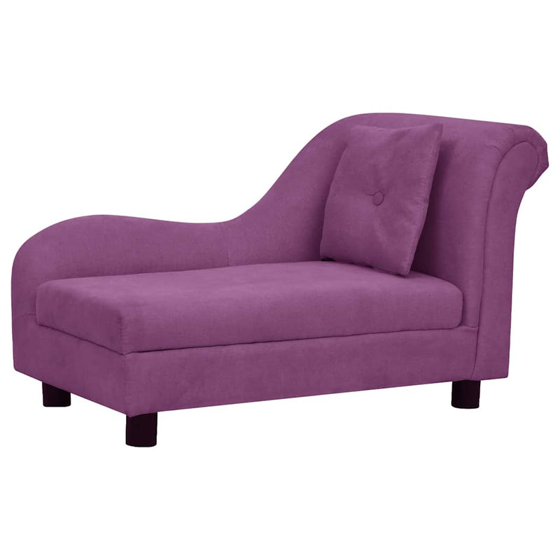Load image into Gallery viewer, Vidaxl hondenbank met kussen 83x44x44 cm pluche bordeauxrood
