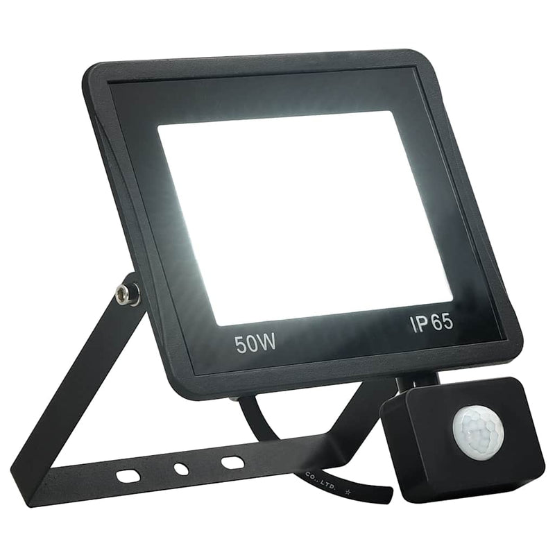 Cargue la imagen en el visor de la galería, Vidaxl spotlight met sensor led 50 w koudwit
