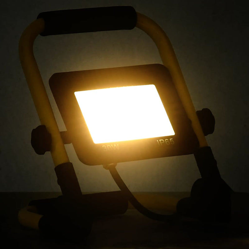 Laden Sie das Bild in Galerie -Viewer, Vidaxl spotlight met handvat led 30 w warmwit

