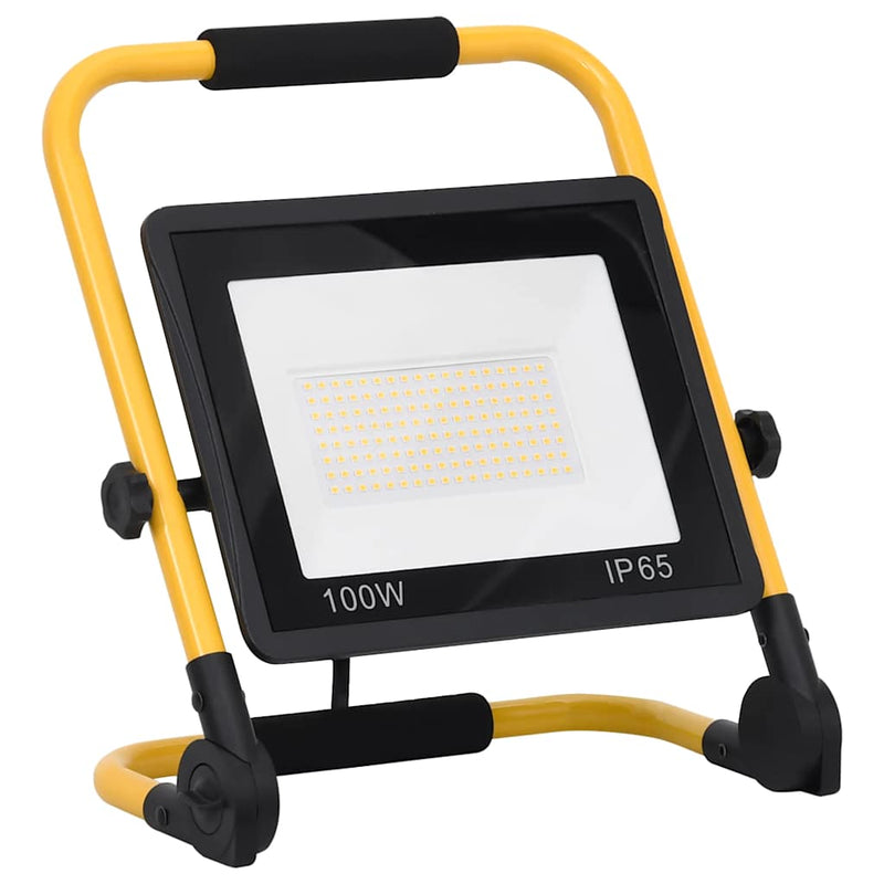 Laden Sie das Bild in Galerie -Viewer, Vidaxl spotlight met handvat led 100 w warmwit

