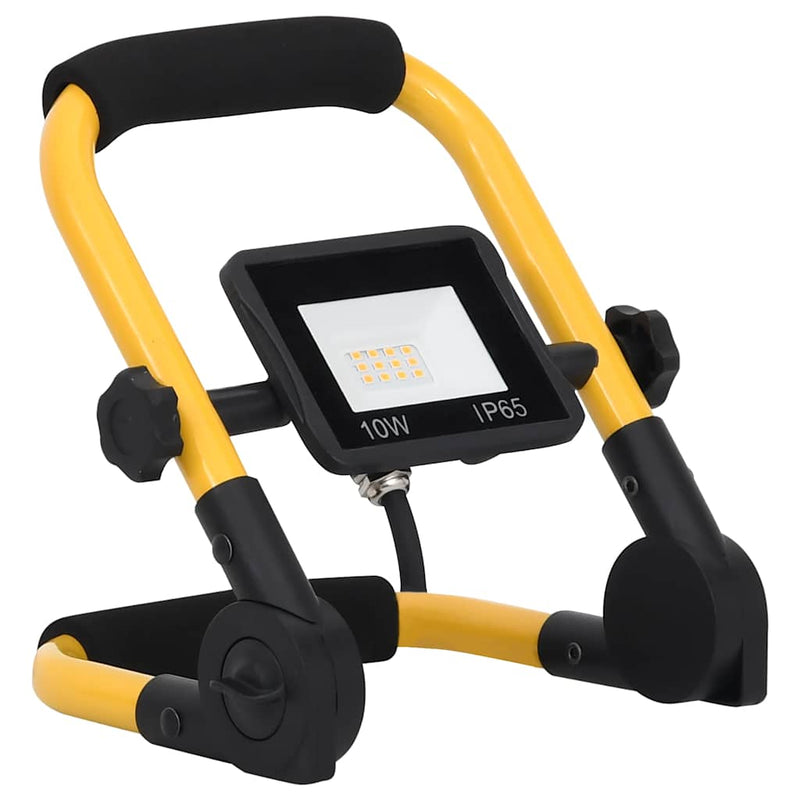 Load image into Gallery viewer, Vidaxl spotlight met handvat led 10 w koudwit
