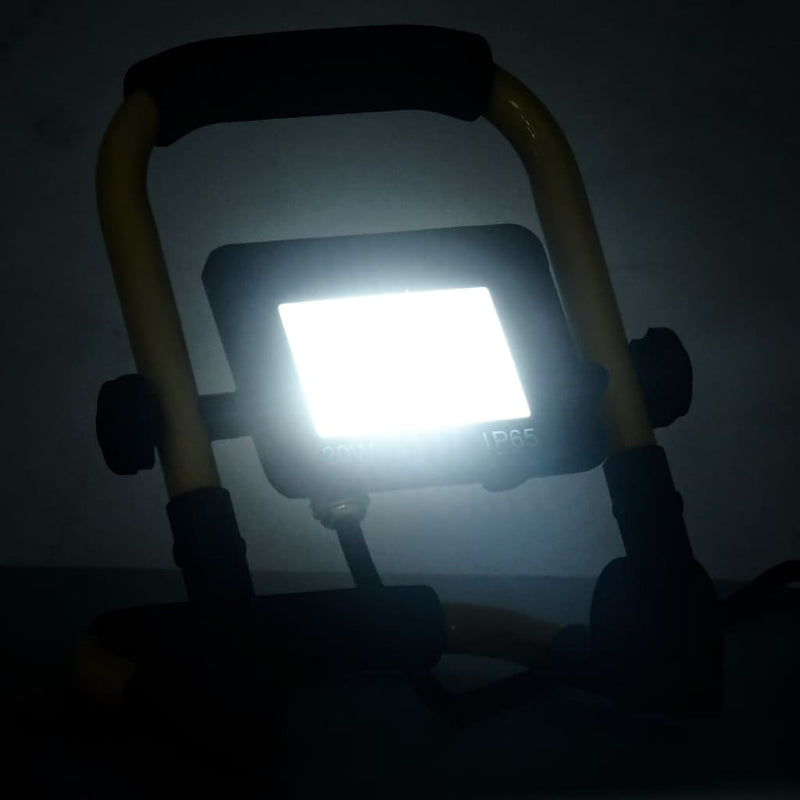 Laden Sie das Bild in Galerie -Viewer, Vidaxl spotlight met handvat led 20 w koudwit
