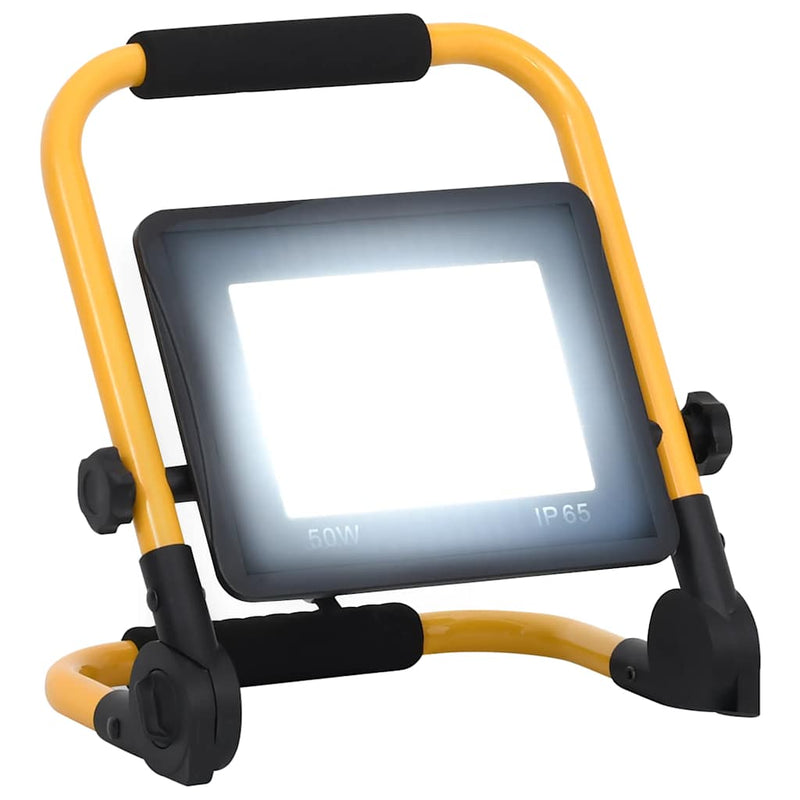 Load image into Gallery viewer, Vidaxl spotlight met handvat led 50 w koudwit
