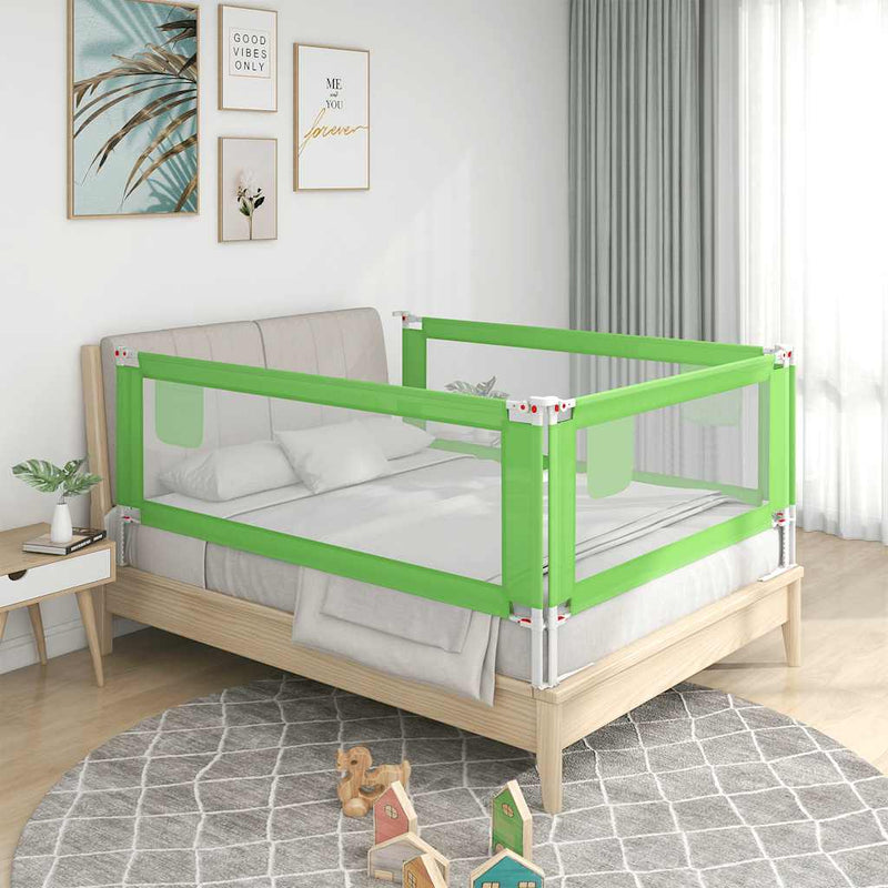 Load image into Gallery viewer, Vidaxl bedhekje peuter 140x25 cm stof groen
