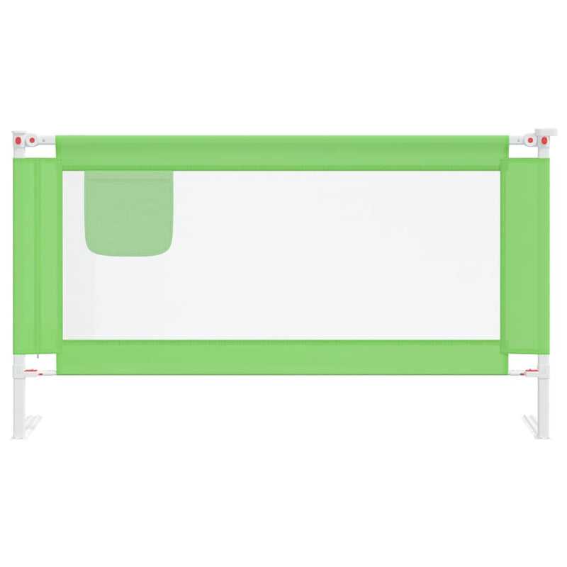 Load image into Gallery viewer, Vidaxl bedhekje peuter 150x25 cm stof groen
