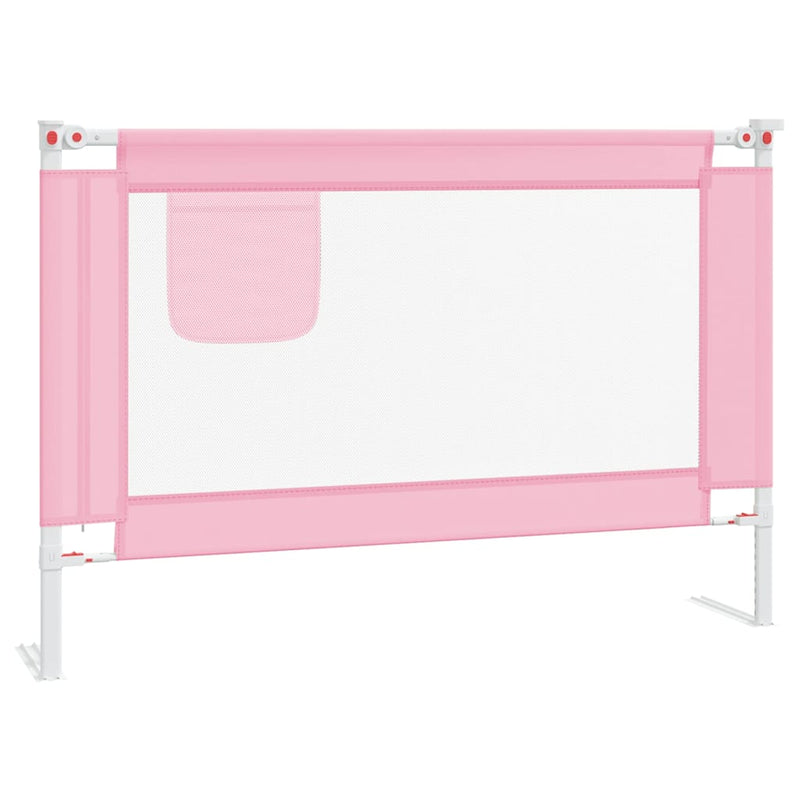Load image into Gallery viewer, Vidaxl bedhekje peuter 100x25 cm stof roze
