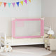 Vidaxl bedhekje peuter 120x25 cm stof roze