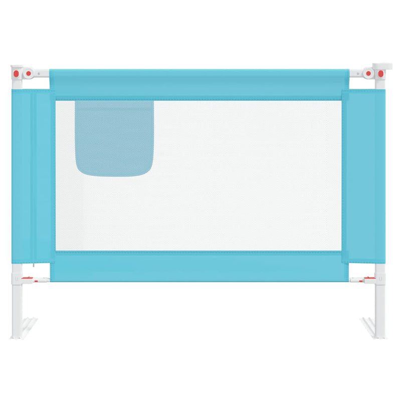 Load image into Gallery viewer, Vidaxl bedhekje peuter 90x25 cm stof blauw
