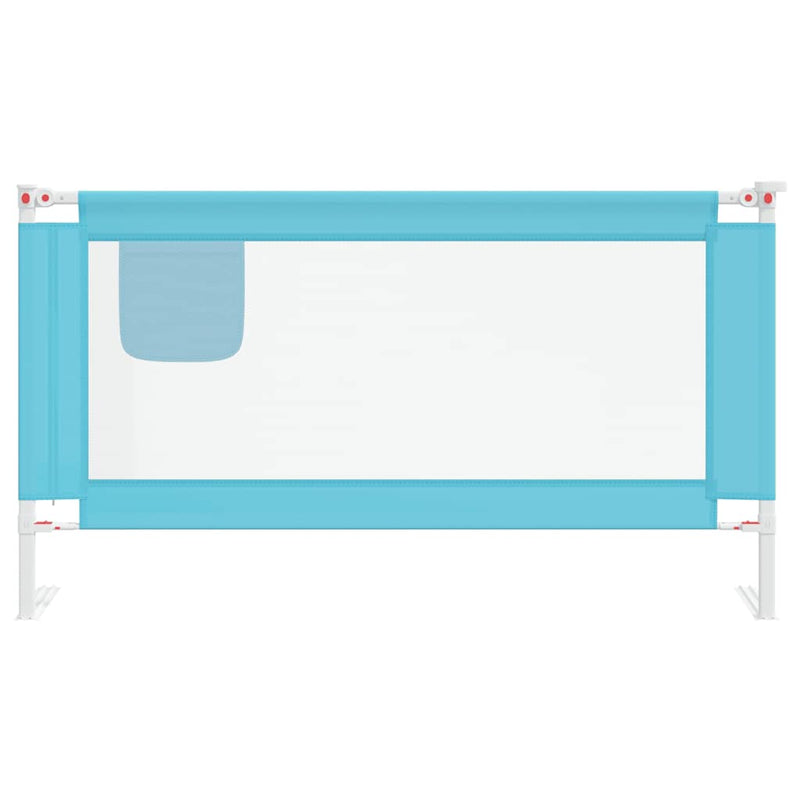 Load image into Gallery viewer, Vidaxl bedhekje peuter 150x25 cm stof blauw
