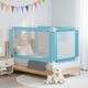 Vidaxl bedhekje peuter 150x25 cm stof blauw
