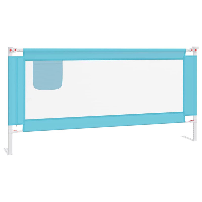 Load image into Gallery viewer, Vidaxl bedhekje peuter 190x25 cm stof blauw
