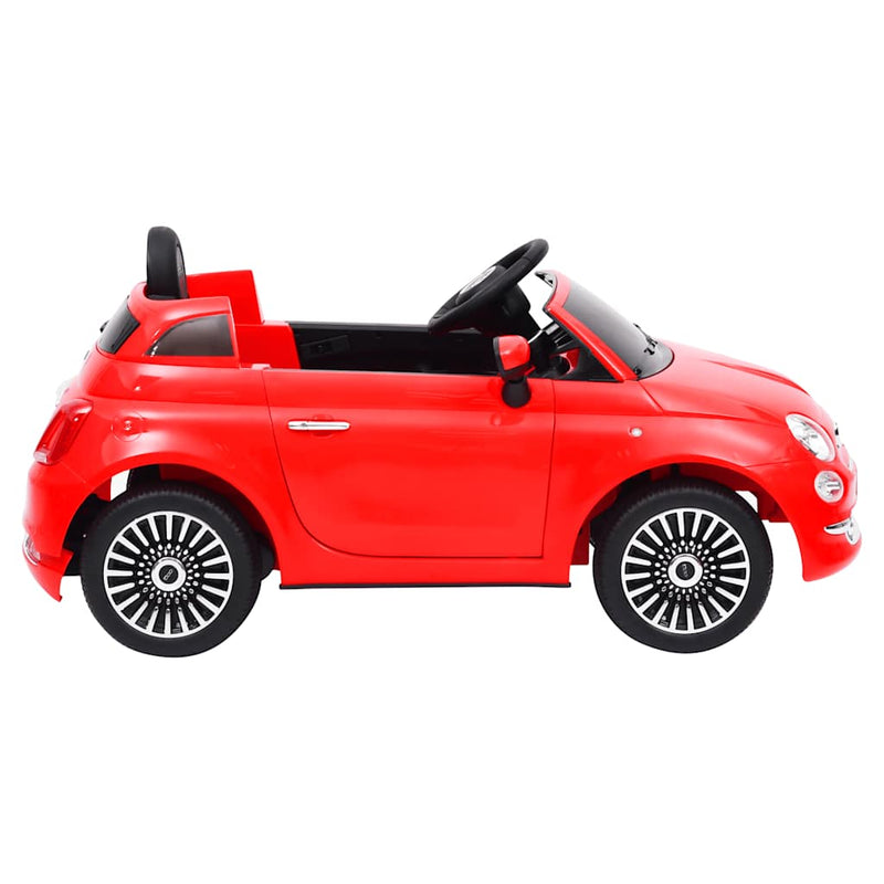 Load image into Gallery viewer, Vidaxl kinderauto fiat 500 elektrisch rood
