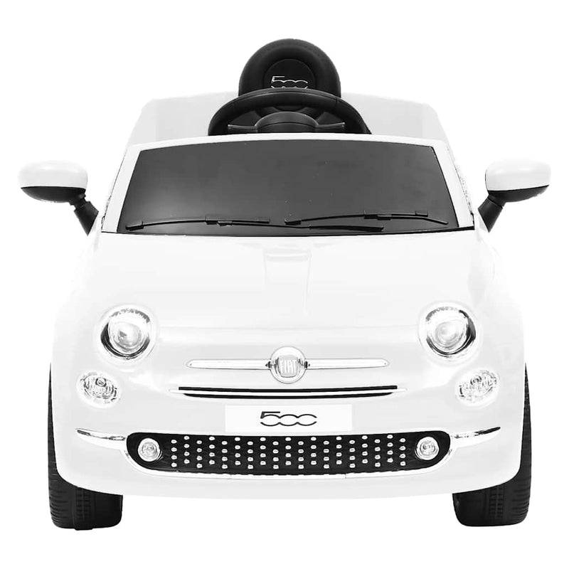 Load image into Gallery viewer, Vidaxl kinderauto fiat 500 elektrisch wit
