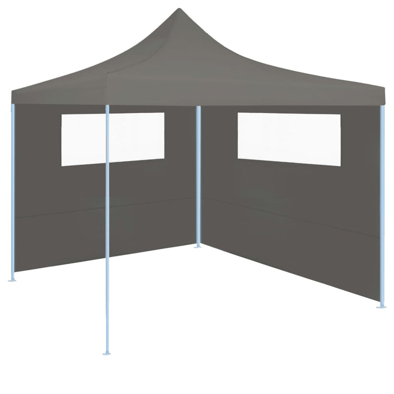 Load image into Gallery viewer, Vidaxl prieelzijwand met ramen 6x2 m antracietkleurig
