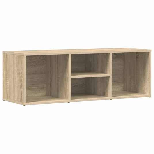 Vidaxl schoenenopbergbank 105x35x35 cm bewerkt hout sonoma eikenkleur