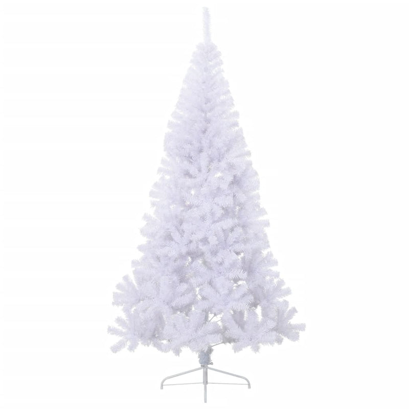 Load image into Gallery viewer, Vidaxl kunstkerstboom met standaard half 210 cm pvc groen
