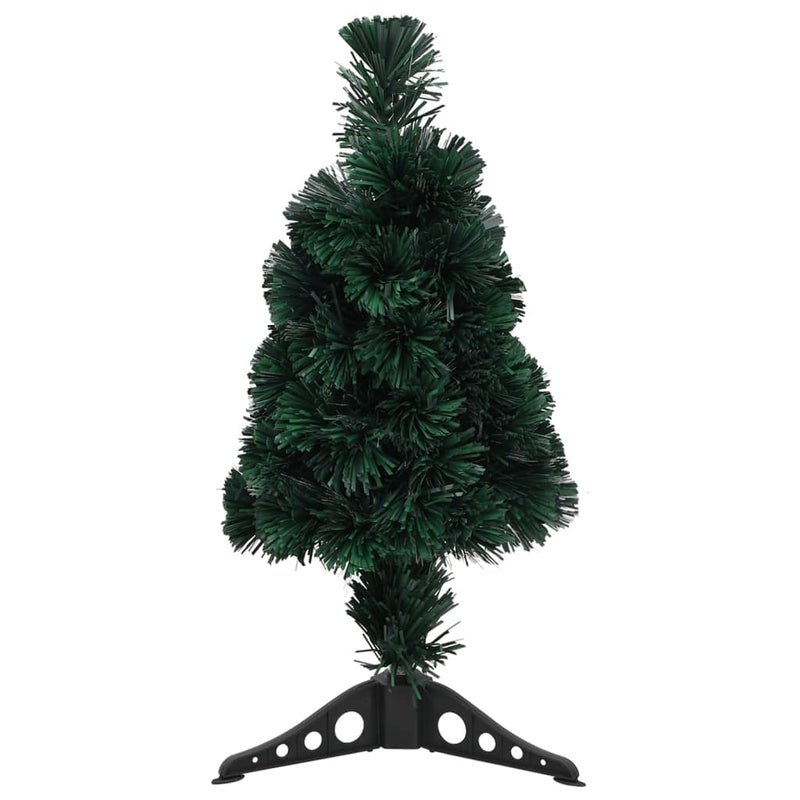 Load image into Gallery viewer, Vidaxl kunstkerstboom met standaard en led smal 64 cm glasvezel
