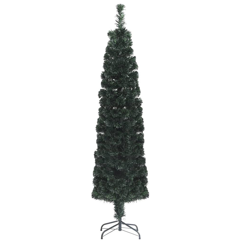 Load image into Gallery viewer, Vidaxl kunstkerstboom met standaard smal 120 cm glasvezel

