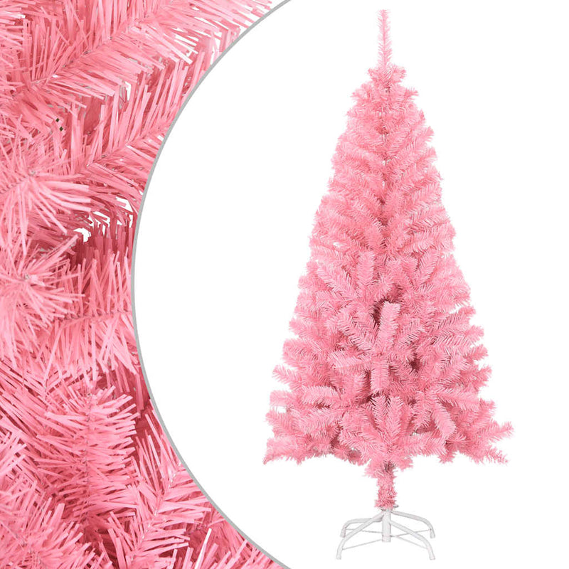 Load image into Gallery viewer, Vidaxl kunstkerstboom met standaard 120 cm pvc roze
