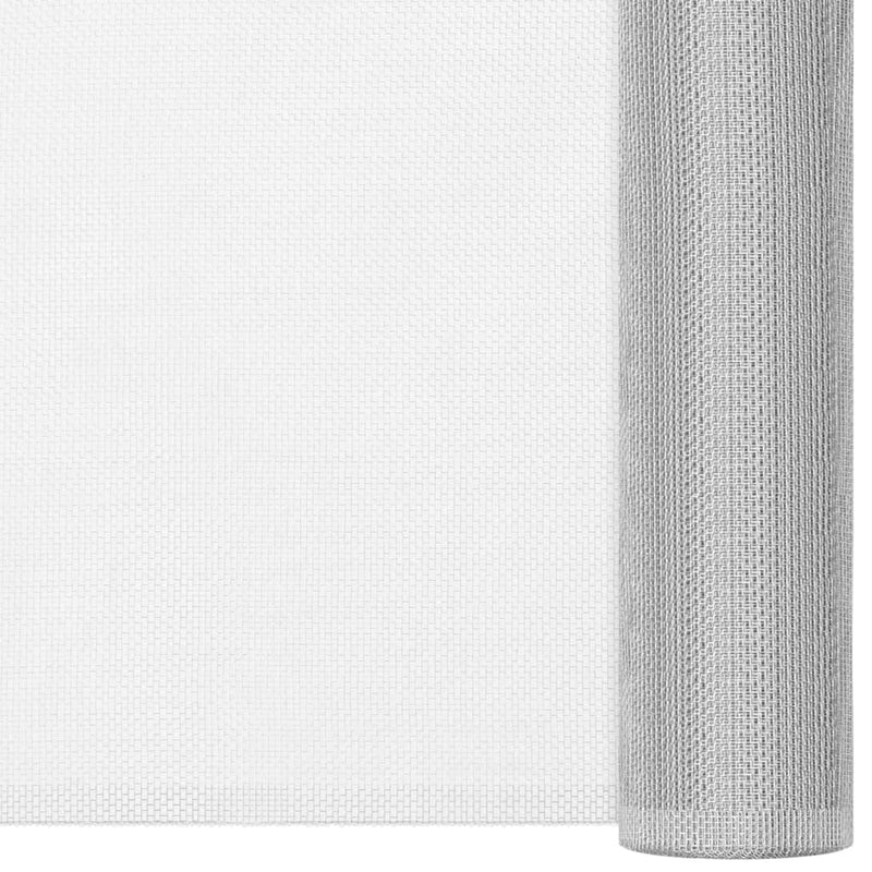 Load image into Gallery viewer, Vidaxl gaas 100x2000 cm aluminium zilverkleurig
