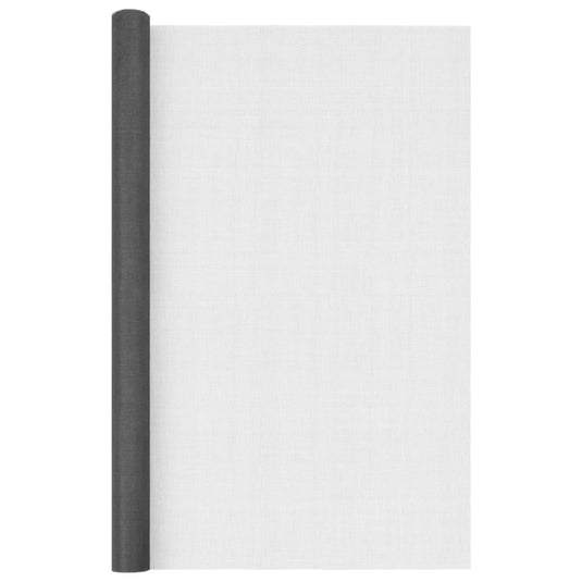 Vidaxl gaas 80x500 cm glasvezel zwart