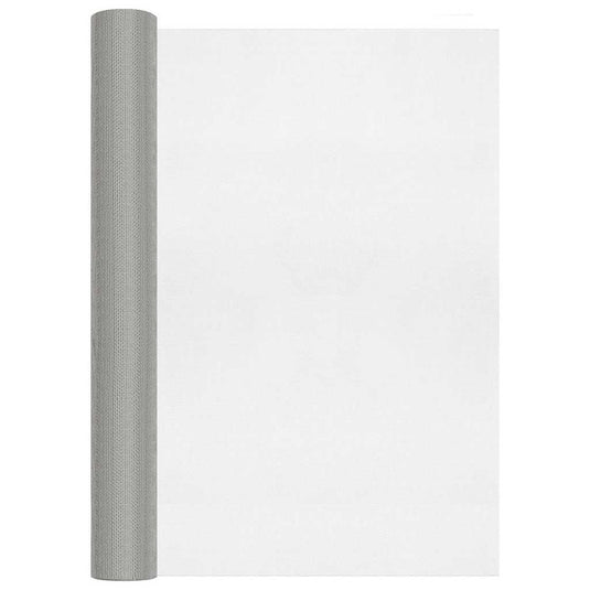 Vidaxl gaas 60x1000 cm roestvrij staal zilverkleurig