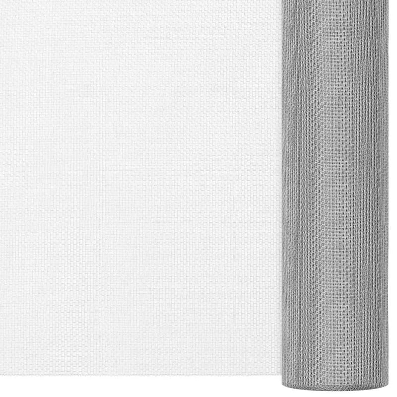 ギャラリービューアに画像をロードする, Vidaxl gaas 112x2000 cm roestvrij staal zilverkleurig
