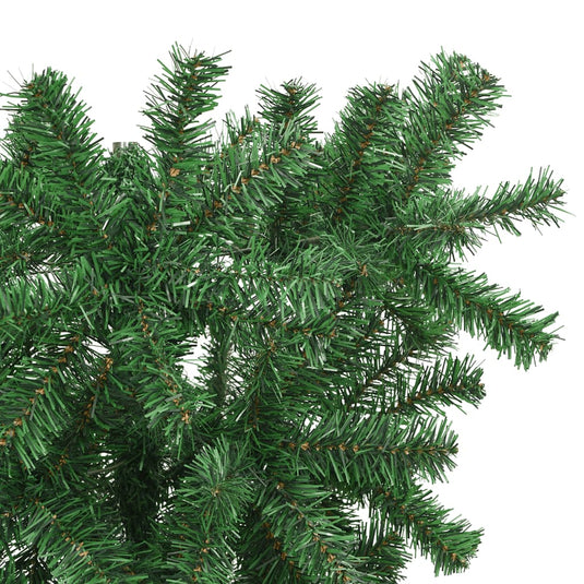 VidaXL Kunstkerstboom omgekeerd met standaard 150 cm groen
