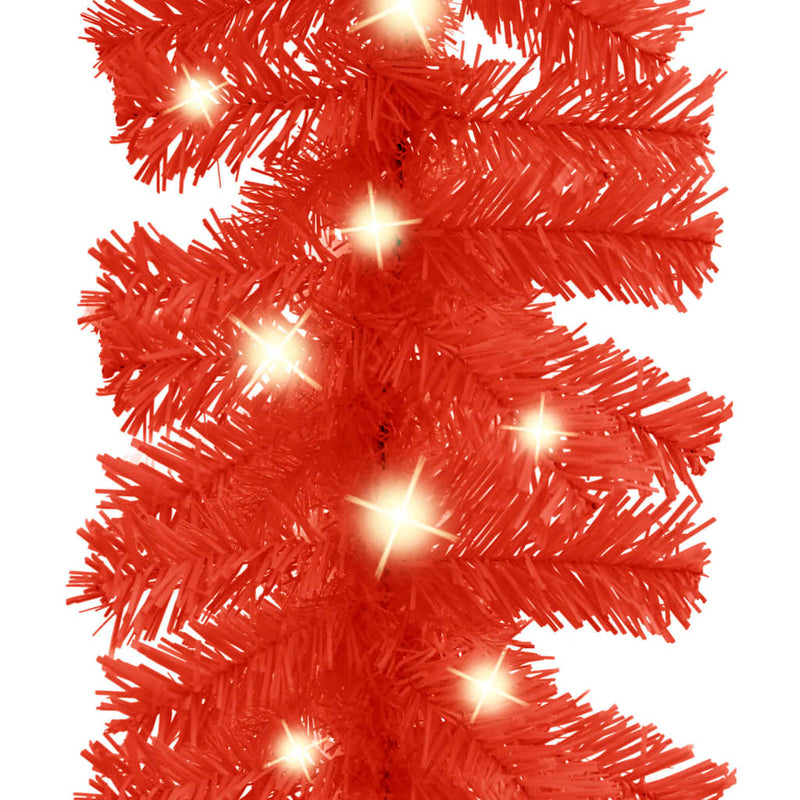 Load image into Gallery viewer, Vidaxl kerstslinger met led-lampjes 10 m rood
