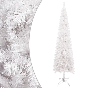 VidaXL Kerstboom smal 240 cm wit