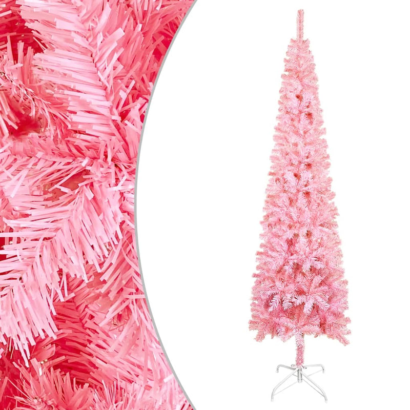 Load image into Gallery viewer, VidaXL Kerstboom smal 150 cm roze
