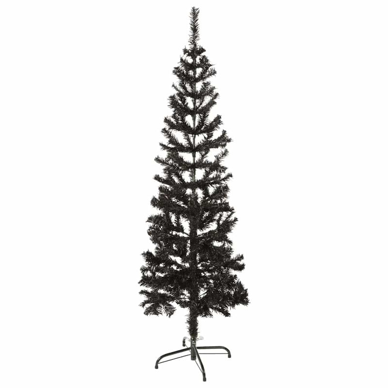 Load image into Gallery viewer, Vidaxl kerstboom smal 150 cm zwart
