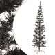 Vidaxl kerstboom smal 210 cm zwart